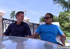 Gay daddy sucks Castro Supreme's BBC and welcomes it in his ass