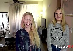 Hot Teen Daughters Fuck Daddy-Emma Starletto &amp_ Mazzy Grace