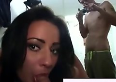 Hot college slut gets nasty for the camera
