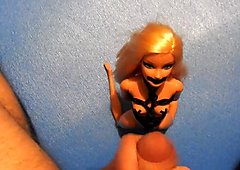 Barbie Doll Bondage Cumshot