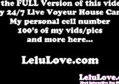 Lelu Love-Teasing Masturbation Instruction Denial