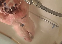 April's MASSIVE squirting orgasm and facial