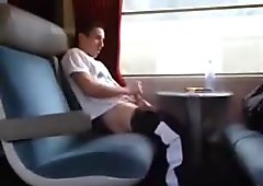 Arab caught jo in train