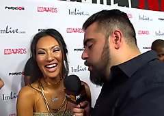 PornhubTV Asa Akira Red Carpet 2015 AVN Interview