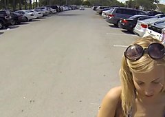 Bigass amateur banged doggystyle in pov